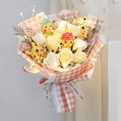 Sanrio Series Kitty Cat Mother'S Day Graduation 520 Gift Valentine'S Day Birthday Gift Girlfriend Flower Bouquet