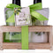 -Set De Douche Pour Femmes Set Cadeau OLIVE Dans Une Belle Boîte En Bois - Set De 2 Pièces Avec Gel Douche Et Lotion Corporelle-Cadeau Bien-Être Idéal Pour Anniversaire, Saint-Valentin & Noël